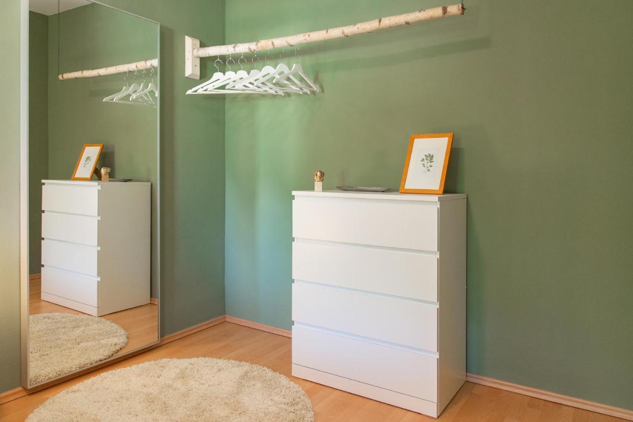 Stilvolles Apartment - Balkon, Netflix, Nespresso, Zentral, Messe Chemnitz Zewnętrze zdjęcie